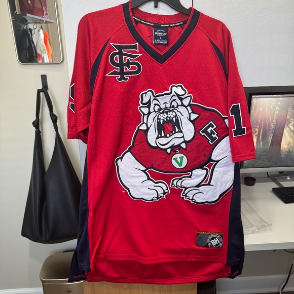 Santa Fe Bulldogs Jersey in Red - Picture 1 of 8